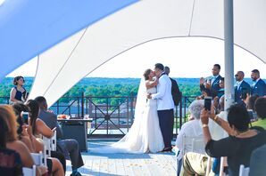 First Kiss on The Loft 310 Rooftop