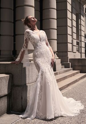 Maggie Sottero SAIGE Fit-and-Flare Wedding Dress
