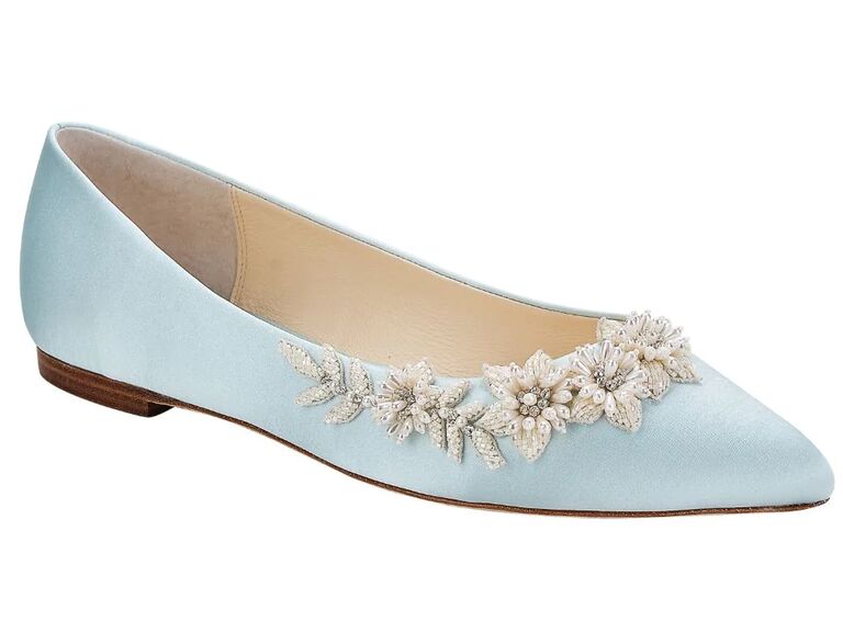 25 Flat Wedding Shoes Fancy Enough for Your Special Day