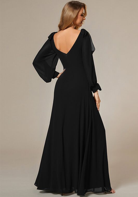 Ever-Pretty ES80116 V-Neck and Plunge Bridesmaid Dress - 3
