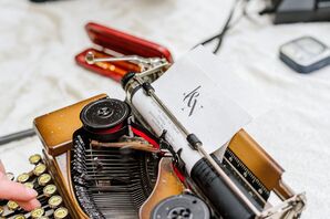 Typewriter for Custom On-Site Poems at the Anderson House in Washington, DC