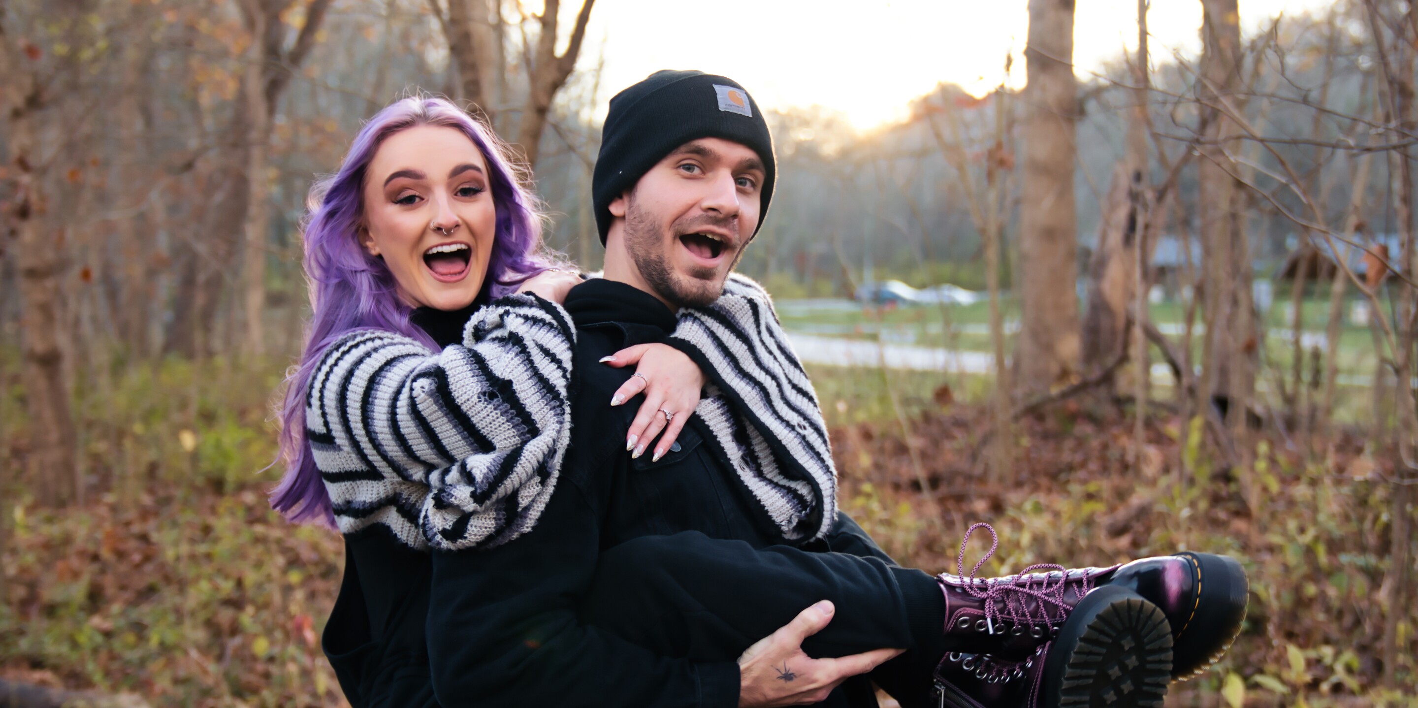 Amber & Kyle Home Page Banner