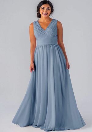 Kennedy Blue Brittany V-Neck Bridesmaid Dress