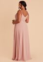 Birdy Grey Cindy Dress in Chiffon Dusty Rose V-Neck Bridesmaid Dress - thumbnail - 5