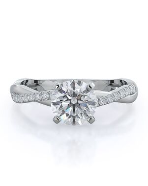 With Clarity Vintage Princess, Asscher, Cushion, Emerald, Marquise, Pear, Radiant, Round, Oval Cut Engagement Ring