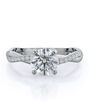 With Clarity Vintage Princess, Asscher, Cushion, Emerald, Marquise, Pear, Radiant, Round, Oval Cut Engagement Ring - thumbnail - 1