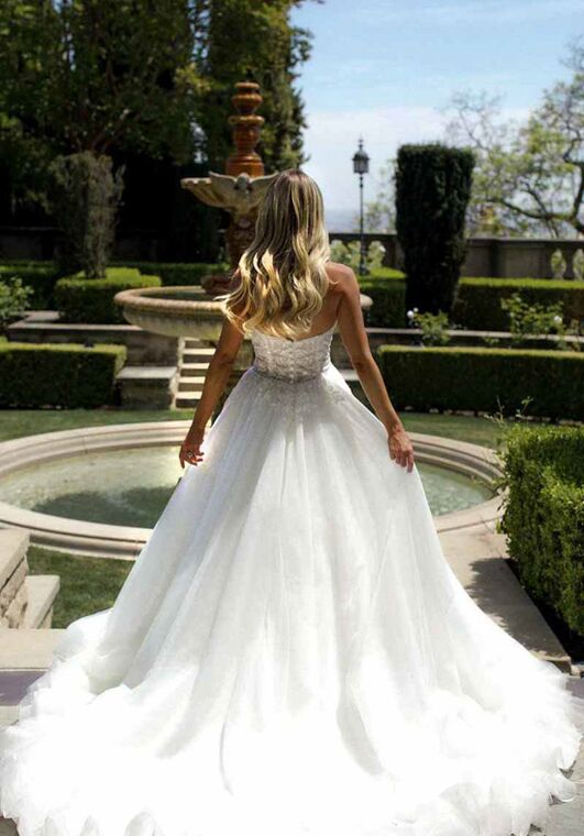 Stella York 7596 Ball Gown Wedding Dress - 3
