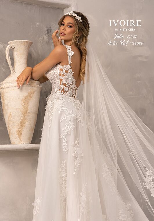 IVOIRE by KITTY CHEN JULIE, V2407 A-Line Wedding Dress - 3