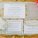 White Invitations With Gold Glamorous Design