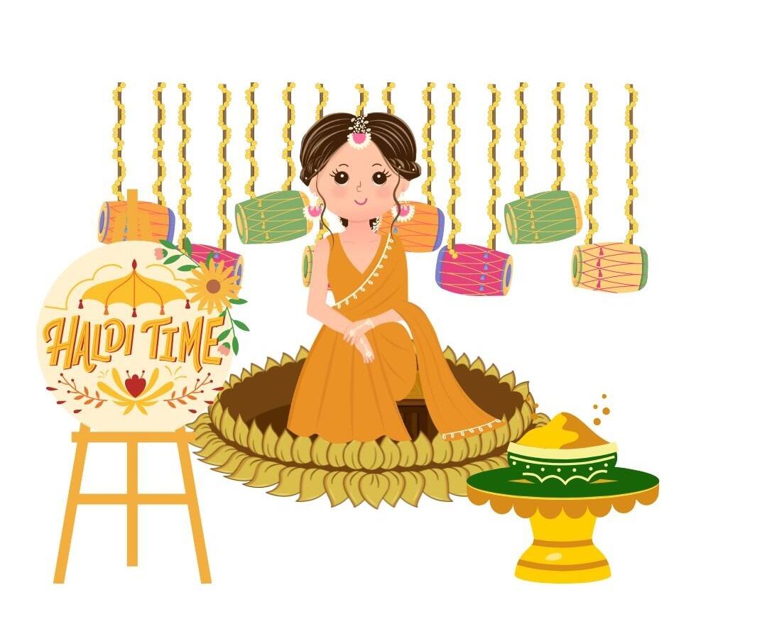Haldi --- Hues of Yellow