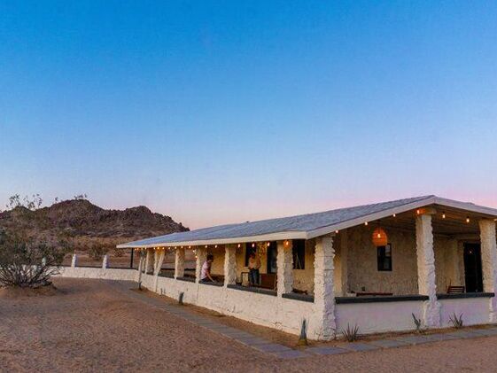 Wedding venue in Joshua Tree, California.