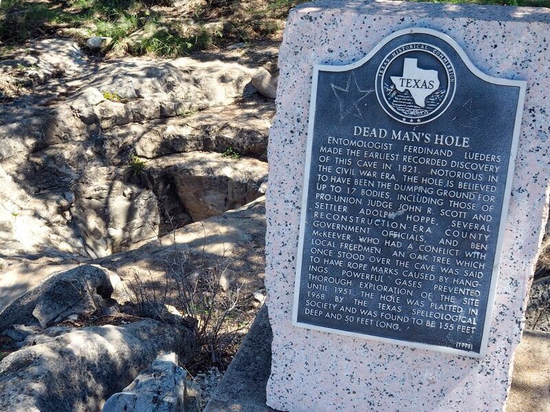 Picture of Dead Man's Hole Historical Landmark