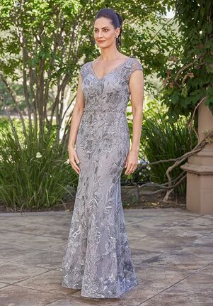 Jade Couture Mother of the Bride by Jasmine K258028 Silver Mother Of The Bride Dress