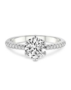 Friendly Diamonds Elegant Princess, Asscher, Cushion, Emerald, Marquise, Pear, Radiant, Round, Oval Cut Engagement Ring