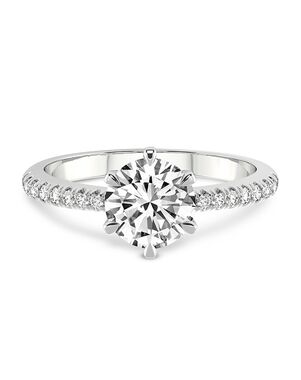 Friendly Diamonds Elegant Princess, Asscher, Cushion, Emerald, Marquise, Pear, Radiant, Round, Oval Cut Engagement Ring