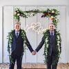 One Couple's Whimsical Blue-and-Green Microwedding at The Tinsmith in Madison, Wisconsin