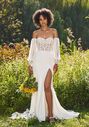 Lillian West 66331 Fit-and-Flare Wedding Dress - thumbnail - 1