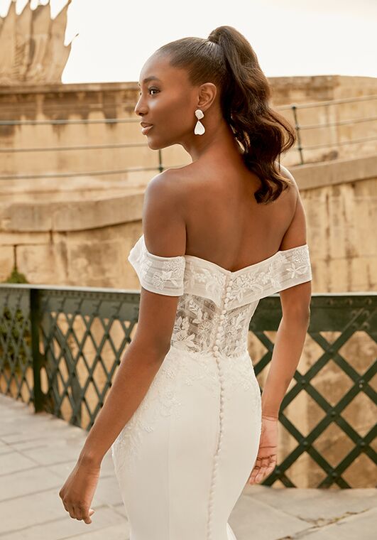 Sincerity Bridal 44498 Fit-and-Flare Wedding Dress - 2