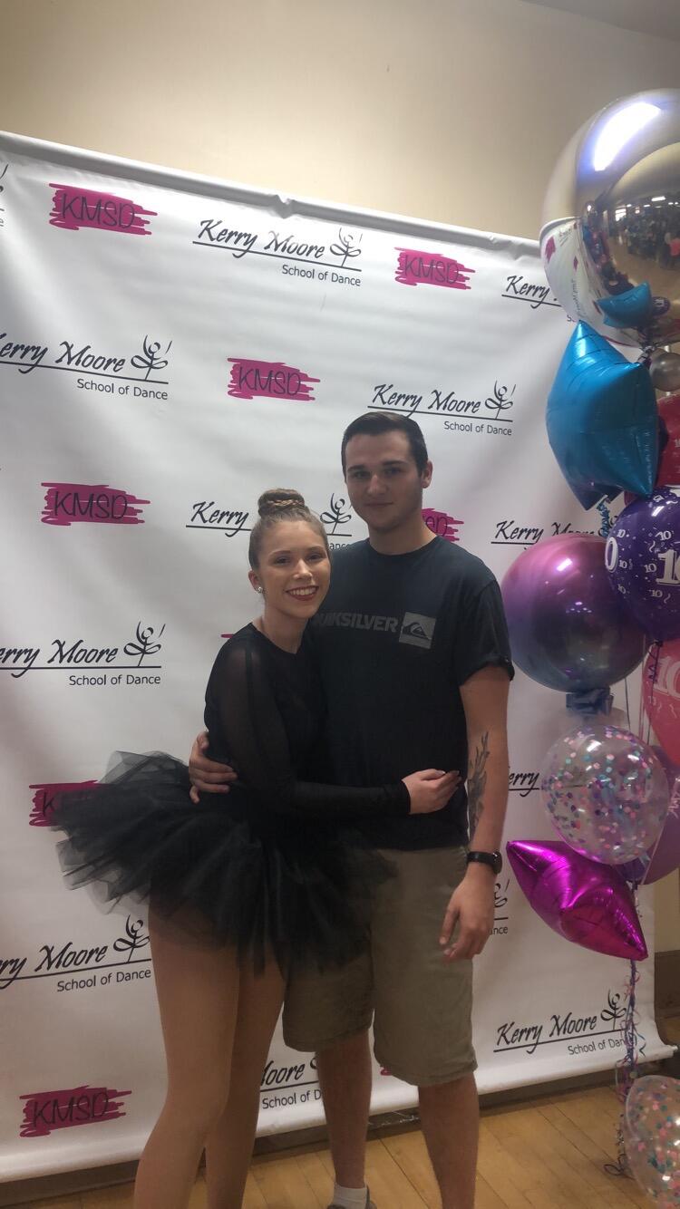 One of the first big moments we shared was when Ethan came to Brooke’s dance recital.