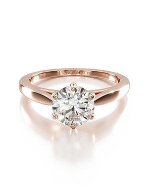 James Allen Round Cut Engagement Ring