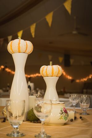 Mini-Pumpkin Centerpieces