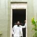 Groom in White Tux and Sunglasses