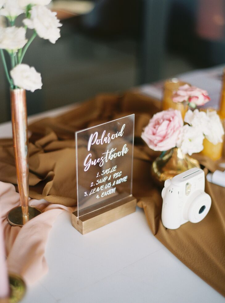 Polaroid Camera Guest Book at Phuket, Thailand, Wedding