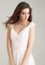 Allure Bridesmaids 1463 V-Neck Bridesmaid Dress - thumbnail - 2