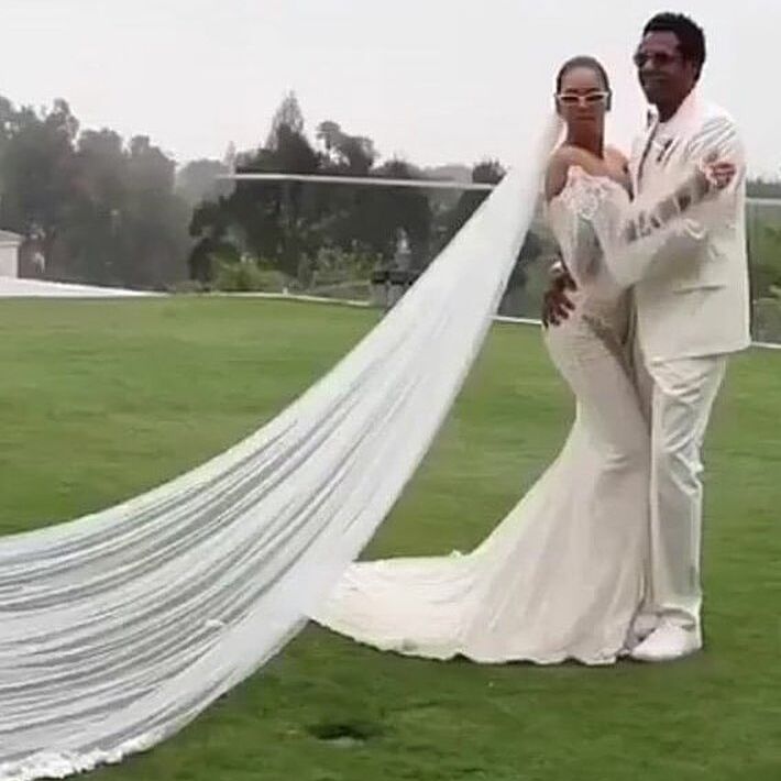 Beyoncé and Jay-Z wedding vow renewal photo