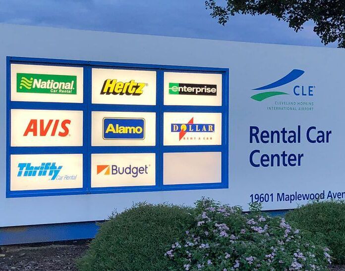 Picture of Rental Cars from the Airport