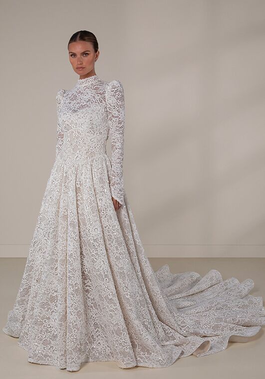 Martina Liana Luxe LE1438 A-Line Wedding Dress - 4