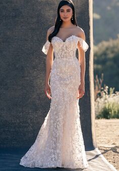Allure Couture C728 Fit-and-Flare Wedding Dress