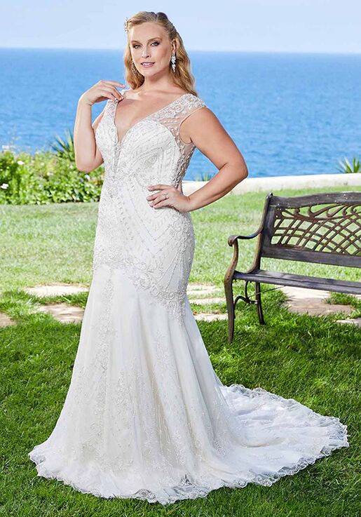 Casablanca Bridal 2407 Leilani Mermaid Wedding Dress - 2