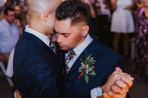 Eucalyptus and Silver Brunia Boutonniere
