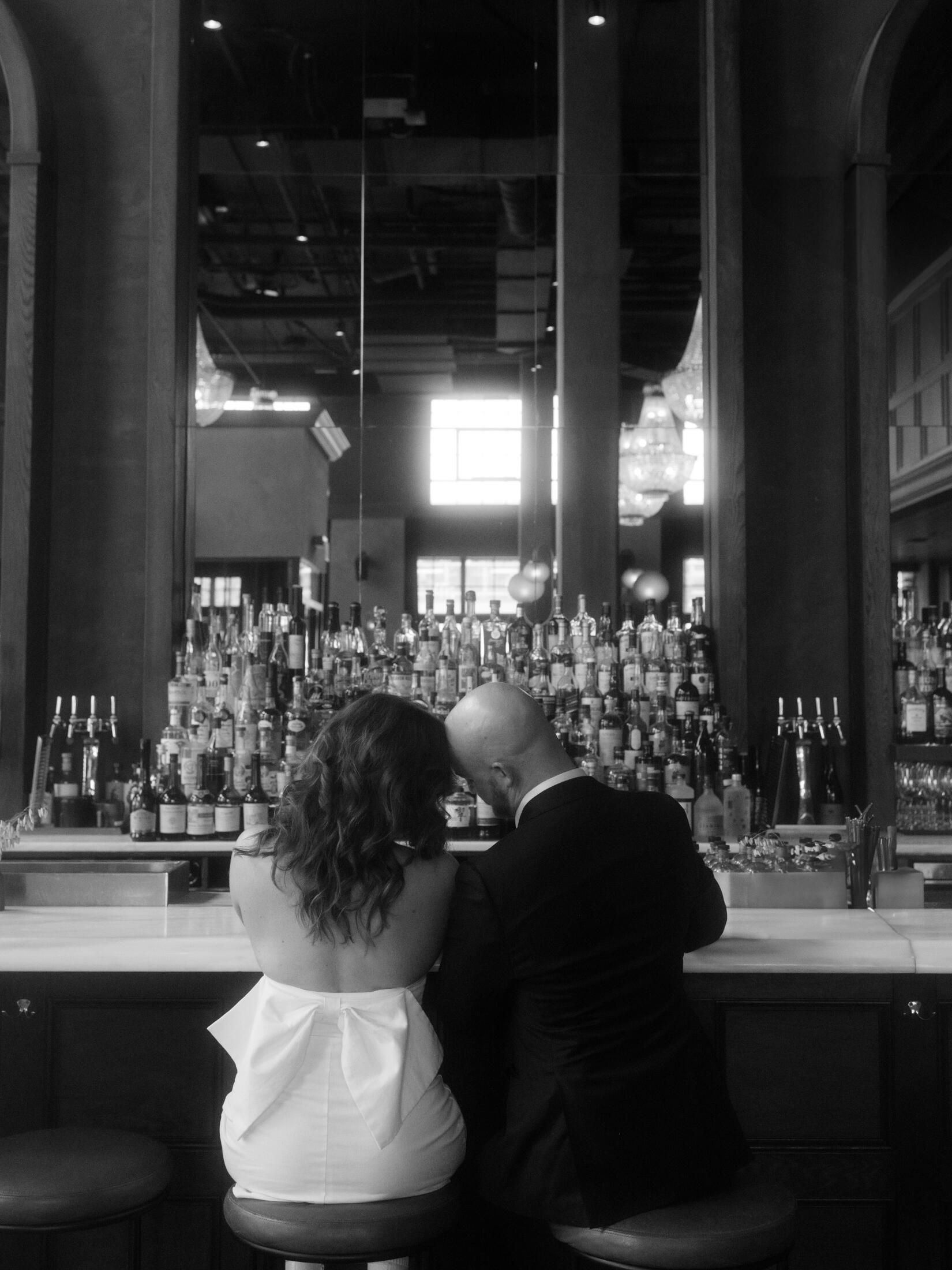 Picture of Like all storybook love stories, theirs began with a swipe and a question: 