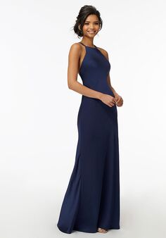 Morilee by Madeline Gardner Bridesmaids 21729 Halter Bridesmaid Dress