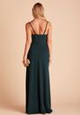 Birdy Grey Ash Crepe Dress in Emerald Scoop Bridesmaid Dress - thumbnail - 3