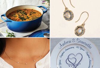 45th wedding anniversary gifts