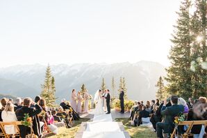 Jennie and Rick Outdoor Ceremony at The Little Nell