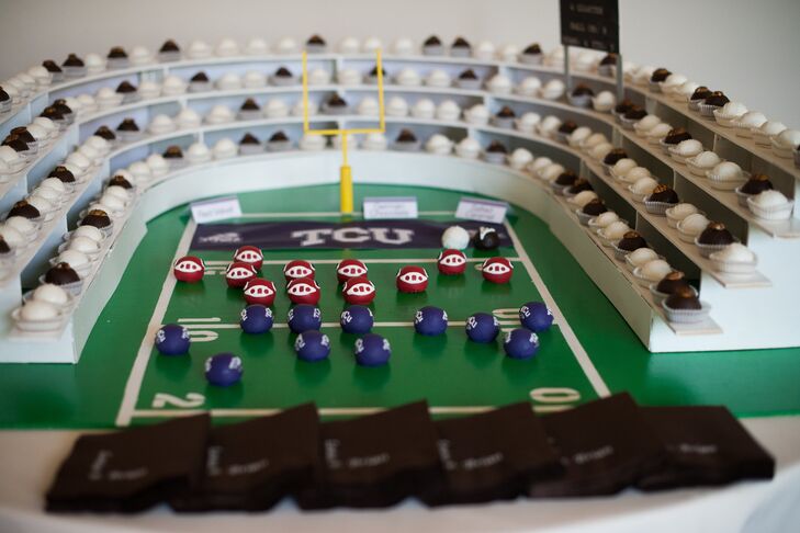 Petite Football Desserts