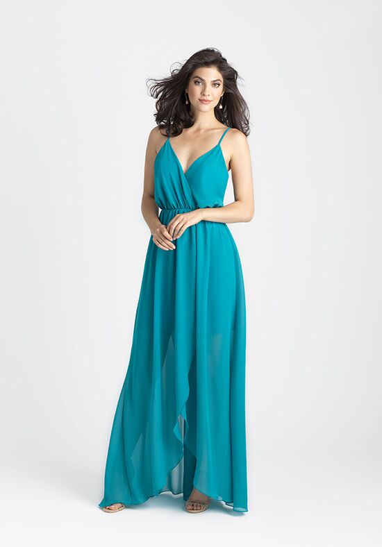 Allure Bridesmaids 1500 V-Neck Bridesmaid Dress - 1