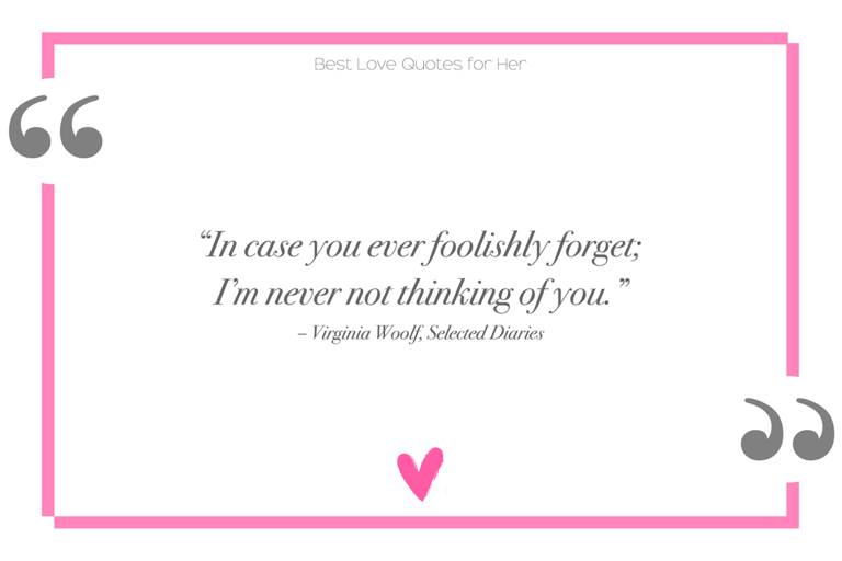 Best Love Quotes Ever For Her