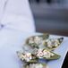 The bride and groom served a large variety of appetizer and entree options. The groom is a hunter in his free time and was able to serve a venison stuffed sausage that he made himself. It was a great way to include a personal touch.