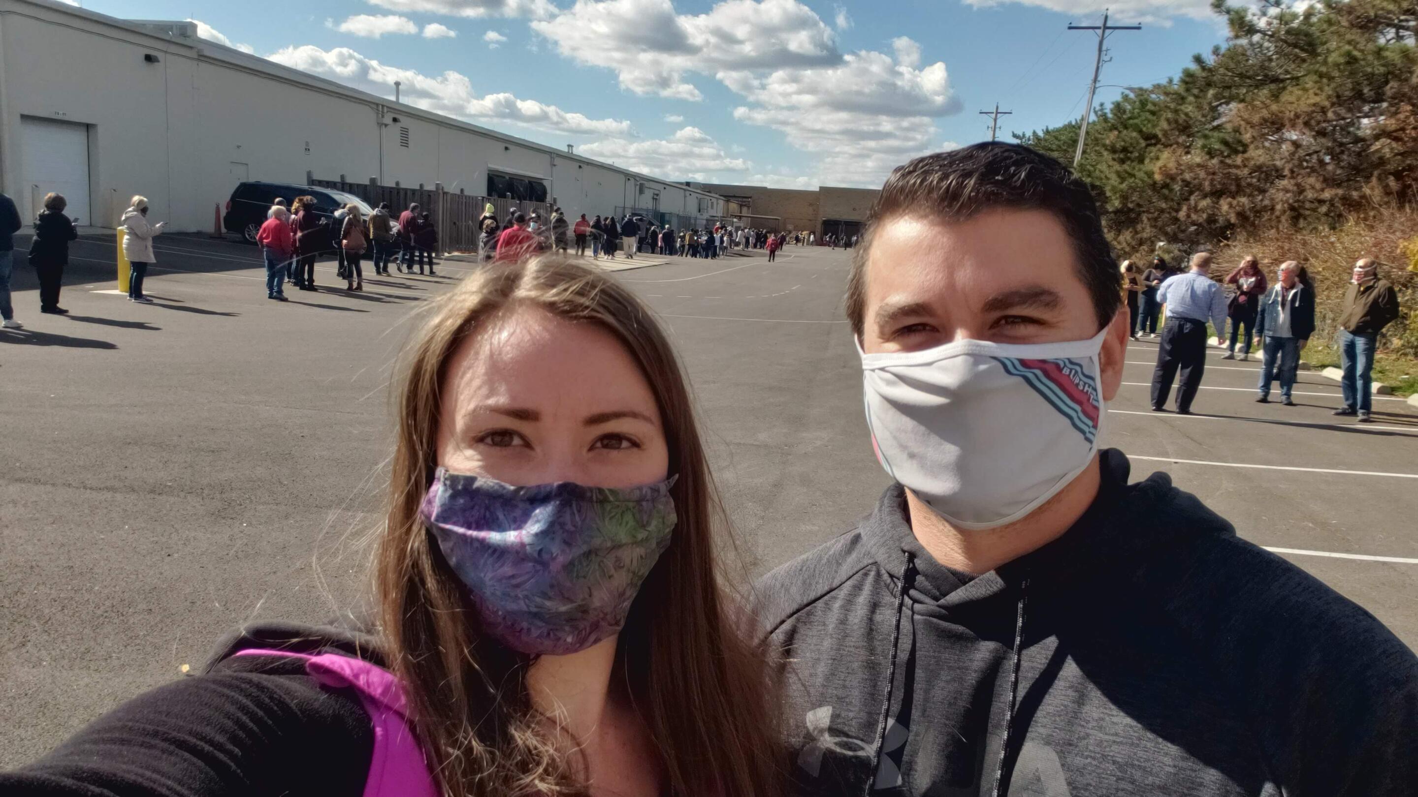 First time voting in a Presidential Election together