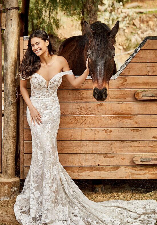 Madison James Krysta Sheath Wedding Dress - 1