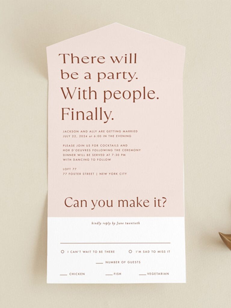 Funny Wedding Invitations For Couples With a Sense of Humor