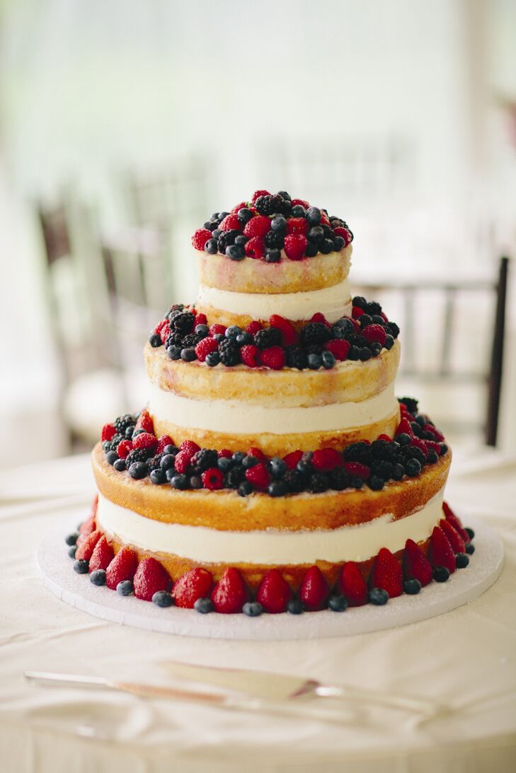 Three-Tier Fruit Cake