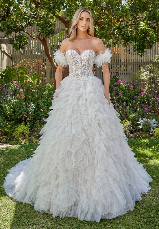 Jasmine Couture Rylan Ball Gown Wedding Dress - 1