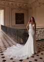 Moonlight Couture H1648 Mermaid and Trumpet Wedding Dress - thumbnail - 1