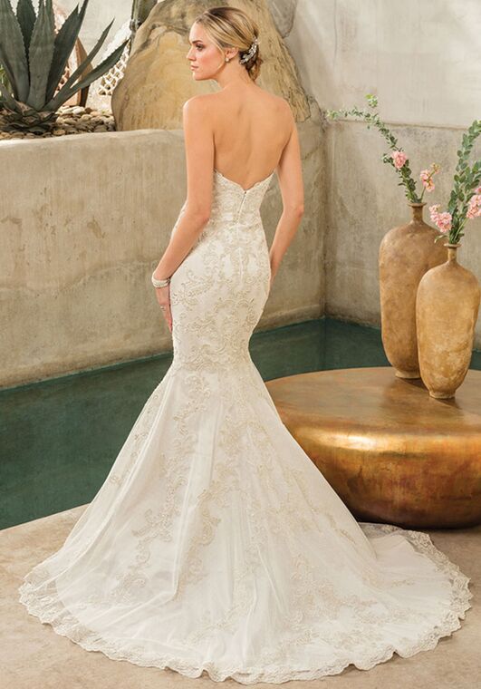 Casablanca Bridal Style 2298 Dakota Mermaid Wedding Dress - 3